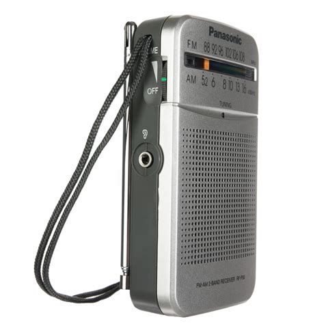 Panasonic RF P50 AM FM Radio Pocket Silver Jakarta Camera