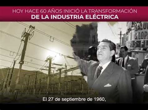 Aniversario De La Nacionalizaci N De La Industria El Ctrica