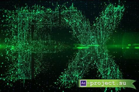 Videohive Particle Technology Logo Stardust 36552359 Project