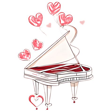 Musical Love Clipart Notes and Lyrics Design · Creative Fabrica