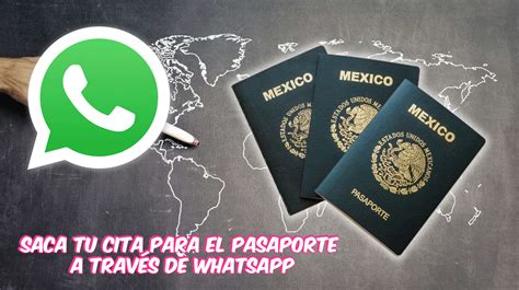 Saca Tu Cita Para El Pasaporte Por WhatsApp