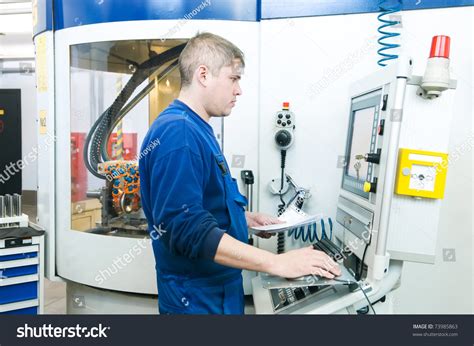 Mechanical Technician Operative Of Cnc Milling Cutting Machine Center