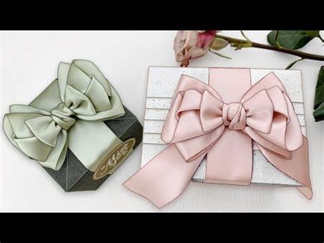 禮物包裝 | 包裝禮物盒教學 + 多層蝴蝶結打法 （2022 Update） - YouTube | Pretty gift wrapping ...