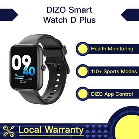 New Dizo Smart Watch D Plus Display Inch Sports Smart