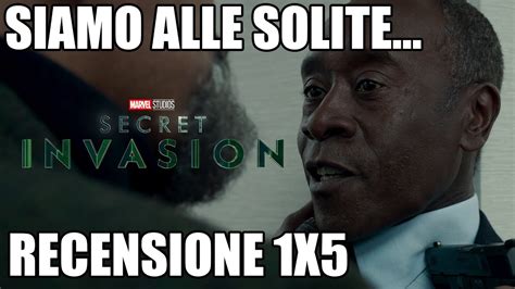 Siamo Alle Solite Secret Invasion Recensione X Youtube