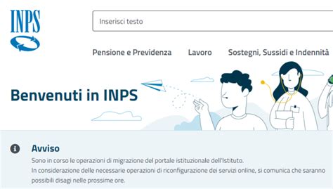 Nuovo Portale Inps Quattro Macro Categorie Ecco Le Novit Possibili