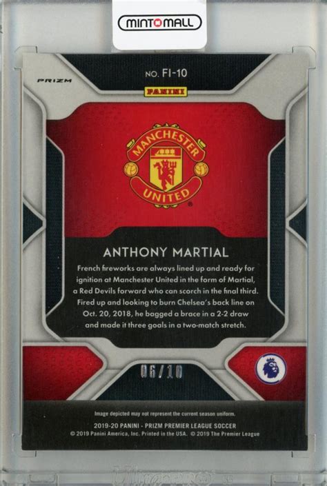 Mint Panini Prizm English Premier League Anthony