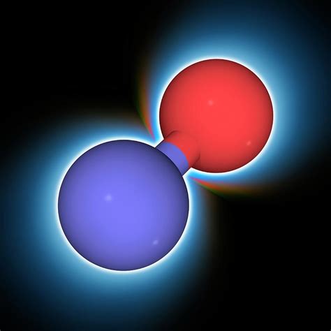 Nitrogen Monoxide Chemical Compound Molecule Photograph by Laguna ...