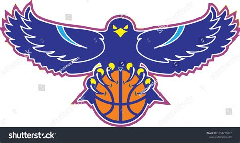 Eagle Logo Sports Basketball Uniforms Stock Vector (Royalty Free ...