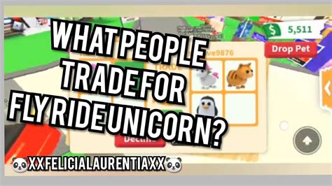 What People Trade For Fly Ride Unicorn YouTube