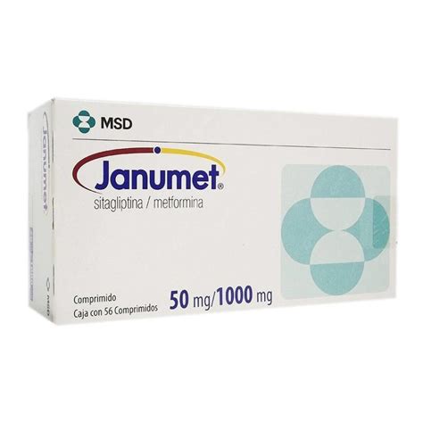 Janumet 50 Mg1000 Mg 56 Comprimidos Walmart