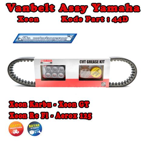 Promo Vanbelt Roller Set Yamaha Xeon Xeon GT 125 Xeon RC Aerox 125