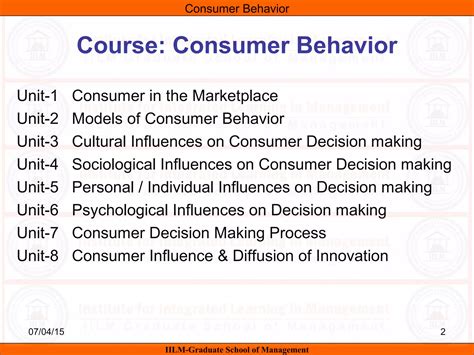 Cb Unit Iii Cultural Influences On Consumer Decision Making Ppt