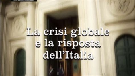 La Crisi Globale Sbarca Anche In Rai Alle Diretta Con Tremonti