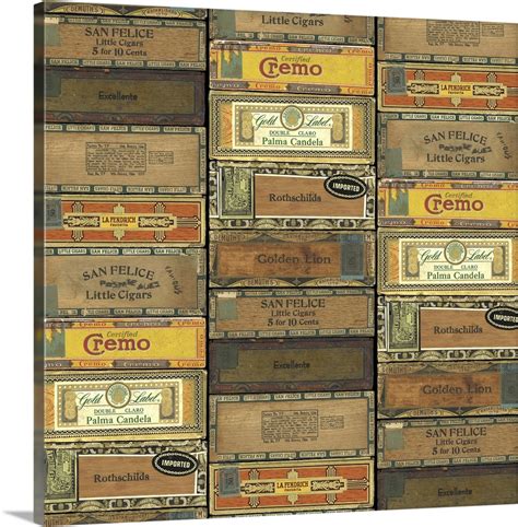 Cigar Boxes Wall Art Canvas Prints Framed Prints Wall Peels Great