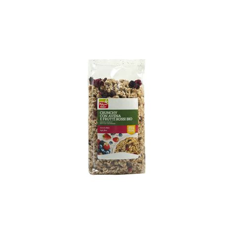 Fsc Crunchy Con Avena E Frutti Rossi Bio Ad Alto Contenuto Di Fibre Con