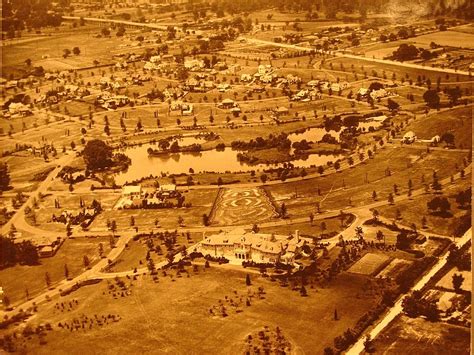 Aerial View Of Chickasaw Gardens And Pink Palace Memphis Tn Flickr