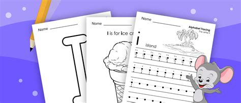 Letter I Worksheets | ABCmouse