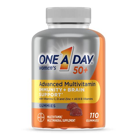 One A Day Womens 50 Advanced Multivitamin Gummies 110 Ct Pick Up