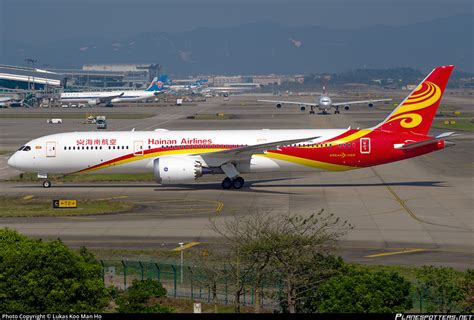 B 1546 Hainan Airlines Boeing 787 9 Dreamliner Photo By Lukas Koo Man