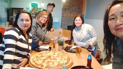 Filipinos In Mosina Poznan Poland We Tried Pizza Ofw In Poland