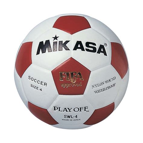 Mikasa Balón Fútbol Swl 4 Rojo Goalinn