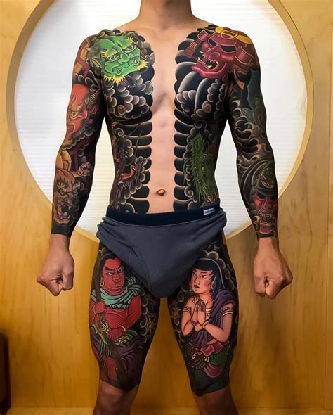 An Irezumi Tattoo That Shows The Yakuza Tattoo Body Suit 59 Off