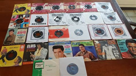 26 Singles 7 Of Elvis Presley Partly In Original Sleeves Catawiki