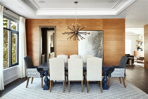 North York Custom Home Transitional Dining Room Toronto By Designtheory Inc Houzz