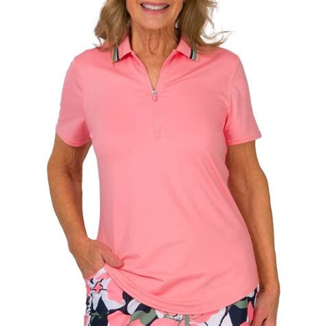 Jofit Womens Golf Polo With Rib Collar Carls Golfland