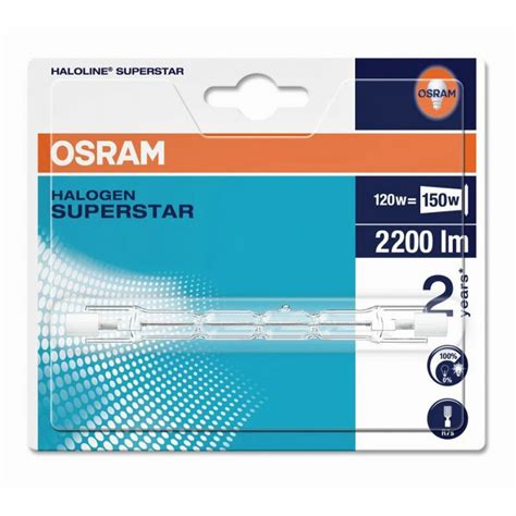 Osram Eco Halogenstab Mm W W R S V Haloline Blister War