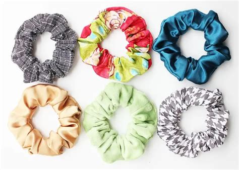 Make Your Own Scrunchies Craft Projects For Every Fan