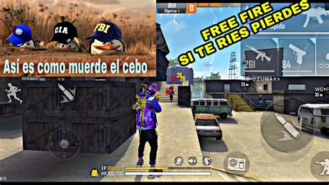 ASI ES COMO MUERDE EL CEBO FREE FIRE SI TE RIES PIERDES Calexag 29