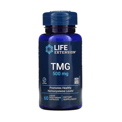 TMG, (Nivel de Homocisteina) 500 mg, Life Extension