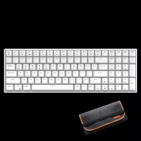 Hot Swappable Rk Rk Real Mechanical Keyboard Hot Swappable Keys Bluetooth