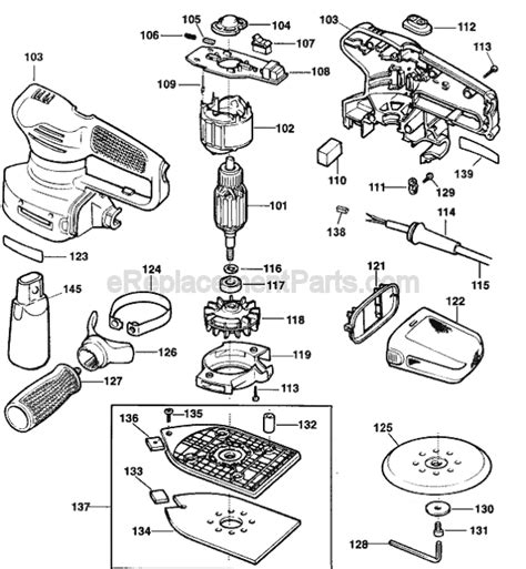 Black And Decker Sander Replacement Parts Reviewmotors Co