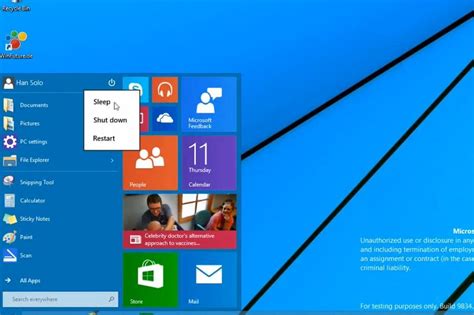 Windows 9 Start Menu Video Leaks: 5 Things We Learned | Digital Trends