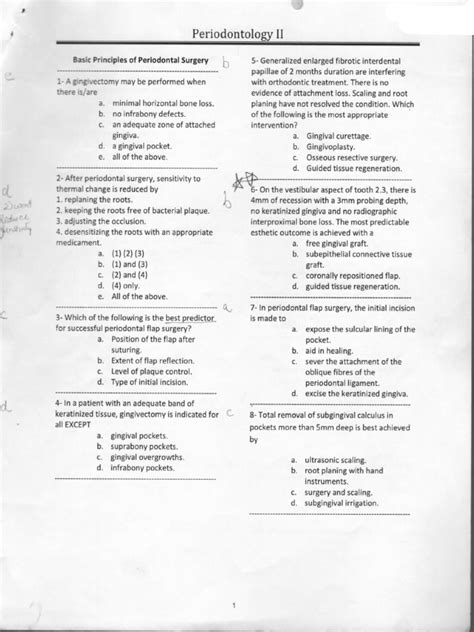 Perio 2 | PDF | Periodontology | Diseases And Disorders