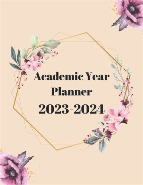 Academic Year Planner 2023 2024 12 Months Yearly Planner Monthly July