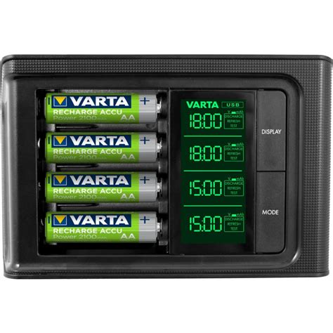 TTT Filmservice GmbH Varta LCD Smart Charger 57674 101 441 4x 56706