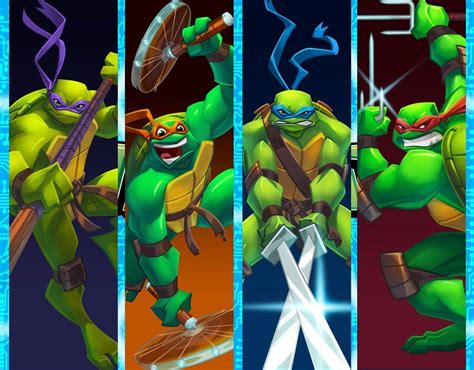 Classic Teenage Mutant Ninja Turtles Wallpaper