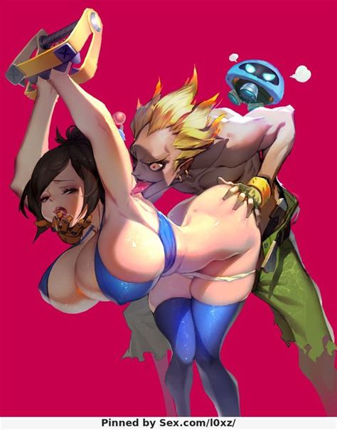 Overwatch Junkrat Fucking Tracer Overwatch Hentai