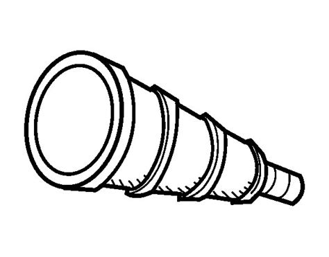 Telescope Coloring Page