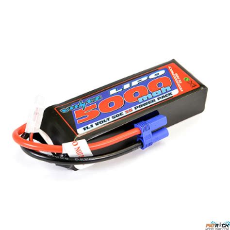 Accu Lipo Voltz 3S 11 1V 5000mAh 50C EC5