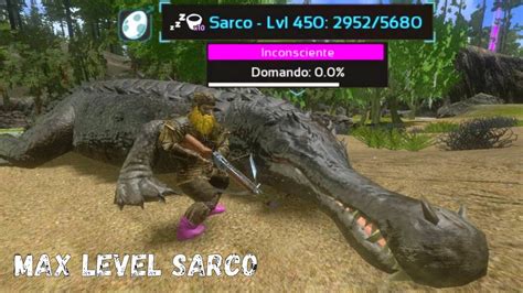 Max Level Sarcosuchus Taming Ark Survival Evolved Mobile Ep S