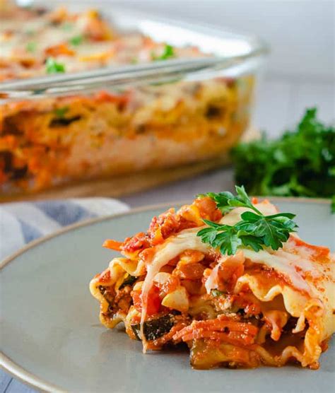 Garden Vegetable Lasagna Roll-Ups - Maple Lane Kitchen