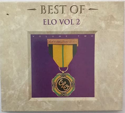 Elo Best Of Elo Vol Elo S Greatest Hits Vol Ii Cd