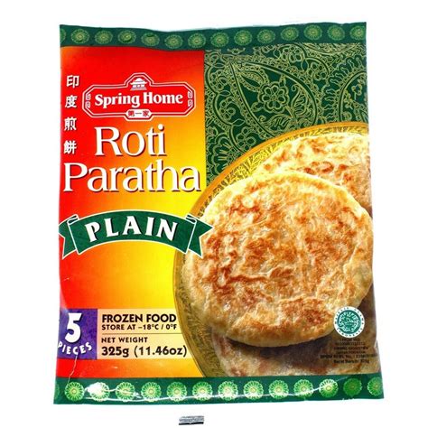 Frozen Baking Spring Home Roti Paratha Plain Gms Packaging Type