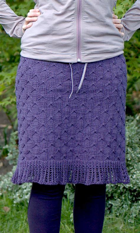 Free Knitting Pattern For Touché Skirt Knit Skirt Pattern Free Knit