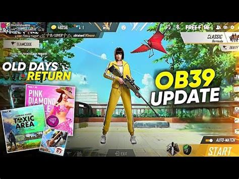 TOP 5 BIG CHANGES OB 39 UPDATE FREE FIRE FREE FIRE NEW EVENT FF NEW